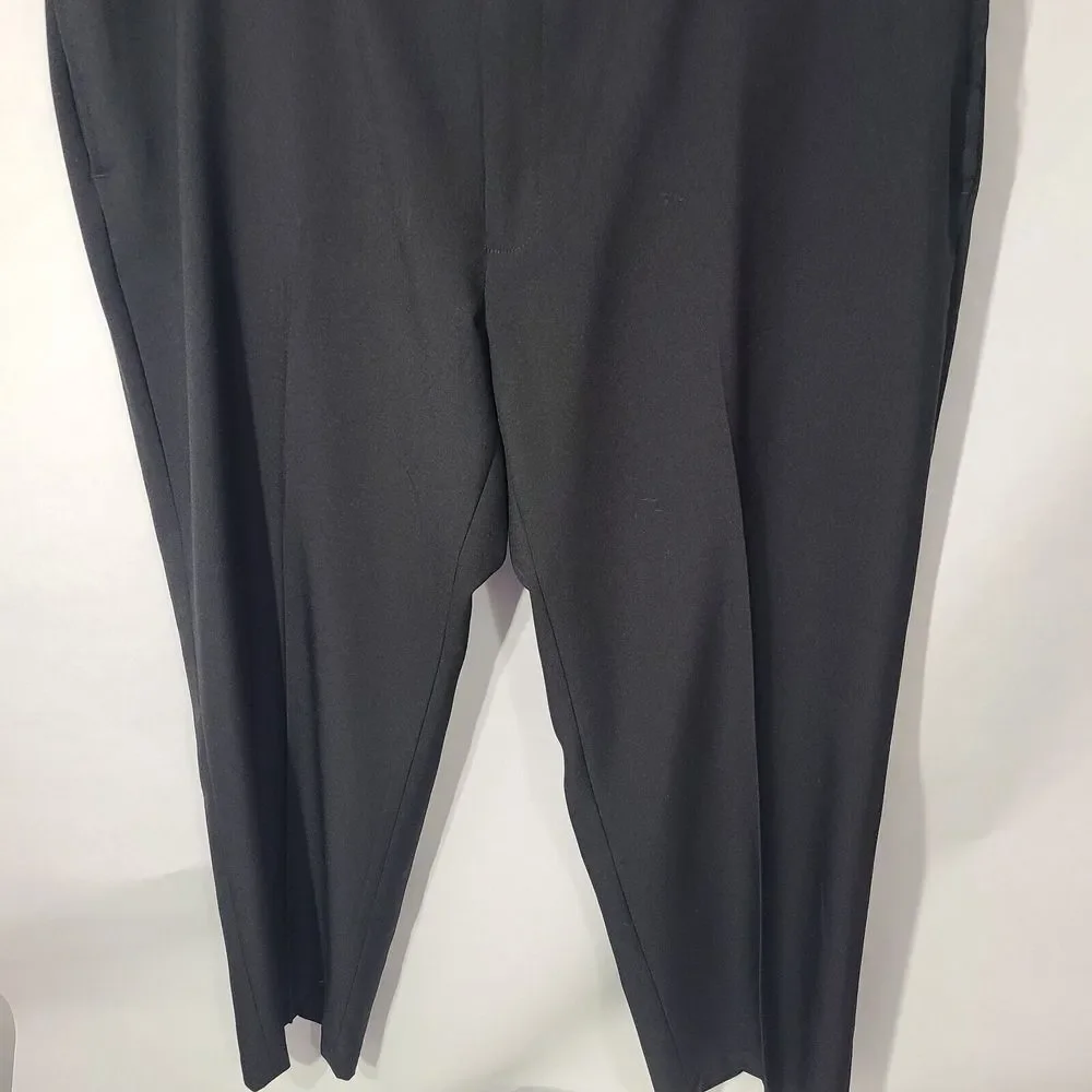 Haggar Black Dress Pants Men's Size 40x29‎ Classic Fit No Iron Professional